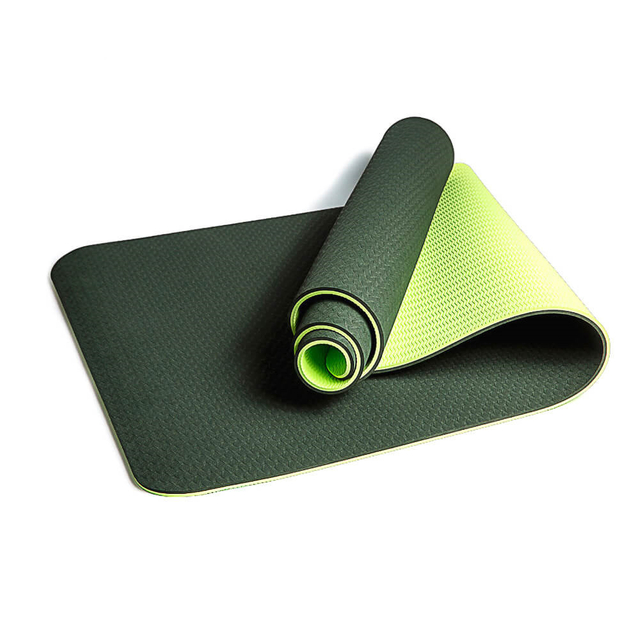 4mm TPE Pilates Exercise Floor Double-layer Yoga Mat