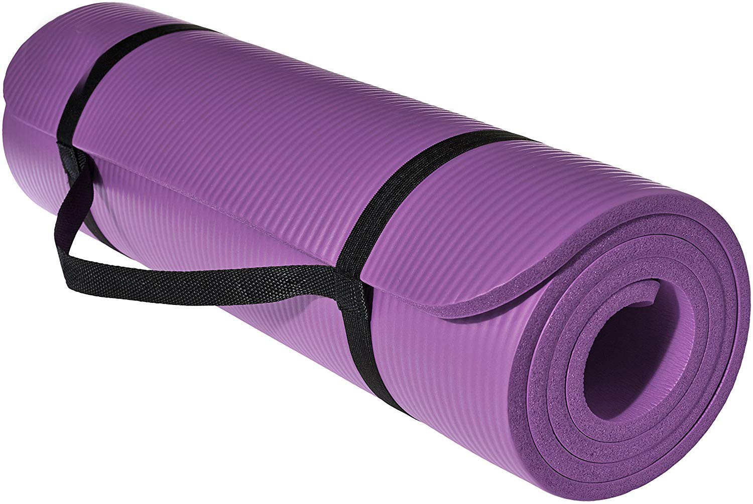 1/2-Inch Extra Thick High Density Anti-Tear Exercise NBR Yoga Mat