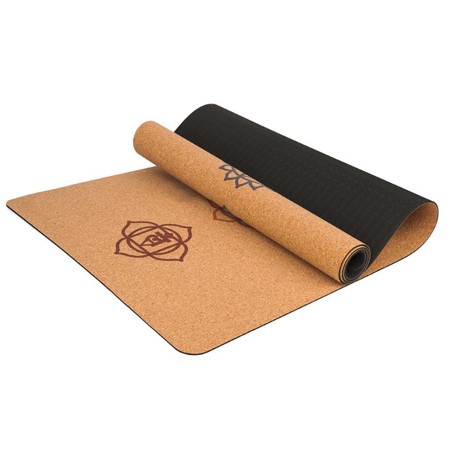 Premium Cork Natural Rubber Skid Proof Yoga Mat