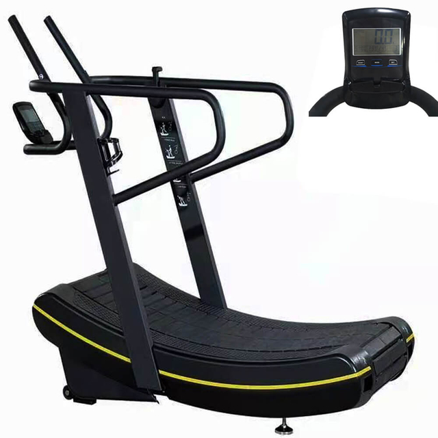 Multi-function Gym Fitness Equipment Running Machine Curved Treadmill