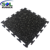 5mm Fitness Interlocking Rubber Flooring Mat for Gym