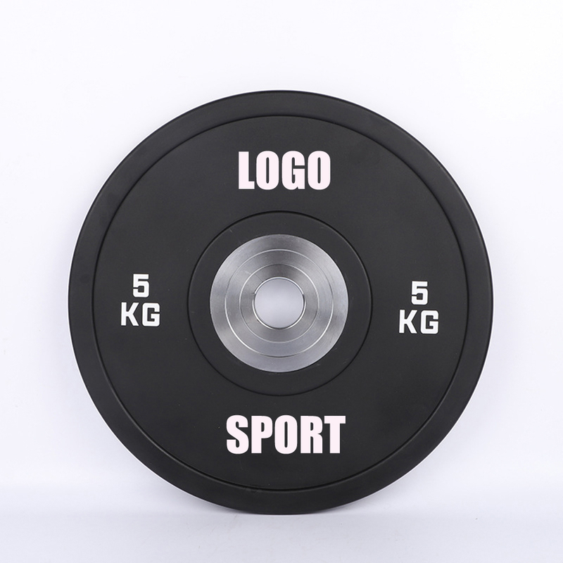 Commercial Gym Fitness Olympic Barbell Polyurethane Bumper Weight Plate