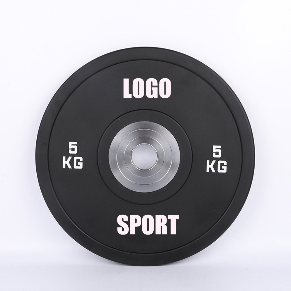 CPU Materials Gym Fitness Olympic Barbell Polyurethane Bumper Weight Plate