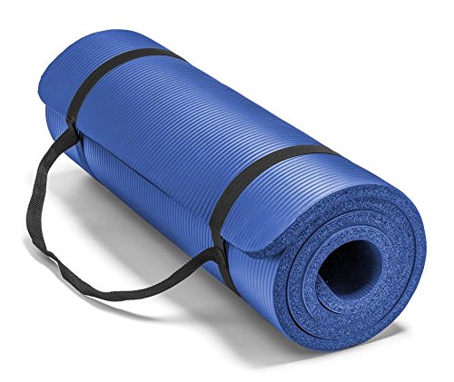1/2-Inch Extra Thick High Density Anti-Tear Exercise NBR Yoga Mat