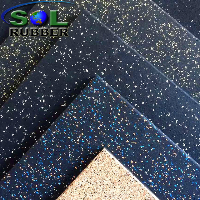 Compound Gym Rubber Flooring Fitness Gym Room Rubber Flooring Mat 