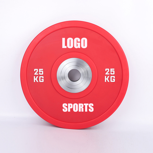 CPU Materials Gym Fitness Olympic Barbell Polyurethane Bumper Weight Plate