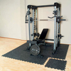 5mm Fitness Interlocking Rubber Flooring Mat for Gym