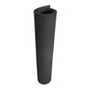 12mm High Impact Fitness Black Rubber Gym Flooring Rolls