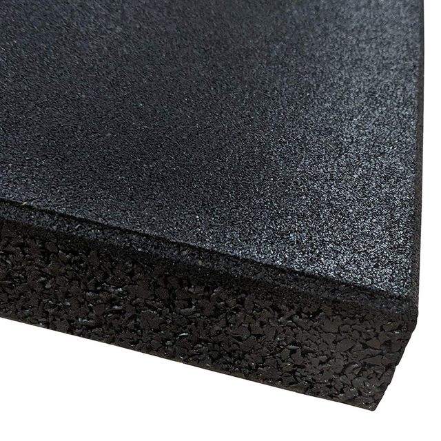 Heavy Duty High Density Rubber Platform Tile 1mx1mx50mm