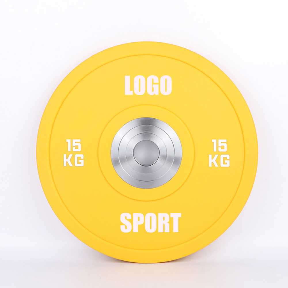 CPU Materials Gym Fitness Olympic Barbell Polyurethane Bumper Weight Plate