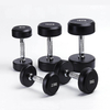 Wholesale Gym Accessories Crossfit Rubber Hex Dumbbell