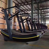 Multi-function Gym Fitness Equipment Running Machine Curved Treadmill