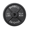 Gym Fitness Olympic Barbell Cast Iron Bumper Weight Plate