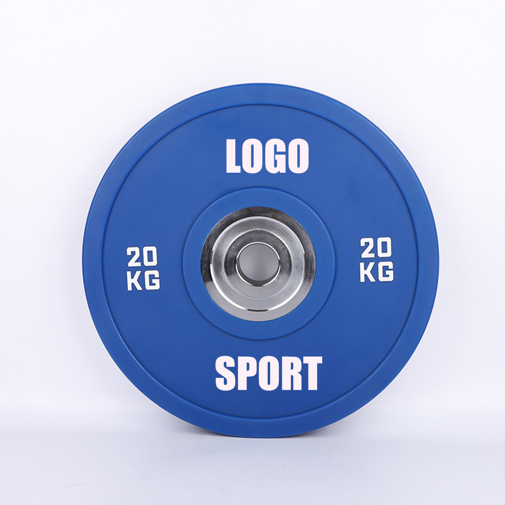 CPU Materials Gym Fitness Olympic Barbell Polyurethane Bumper Weight Plate