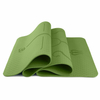 High Quality Single Color TPE Yoga Mat with Laser Position Line