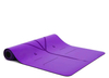5mm Luxury PU Material with Natural Rubber Yoga Mat with Strap
