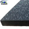 High Density Fitness Rubber Platform Tile 500x500x50mm
