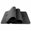High Quality Single Color TPE Yoga Mat with Laser Position Line