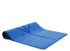 5mm Luxury PU Material with Natural Rubber Yoga Mat with Strap