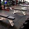15mm Solid Quality Black with 10% EPDM Flecks Rubber Gym Tile