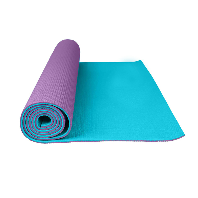 5mm Double-layer Two Colors Anti-slip PVC Yoga Mat