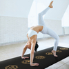 New Fashion Black Rubber Black TPE Mat PU Yoga Mat for Pilates